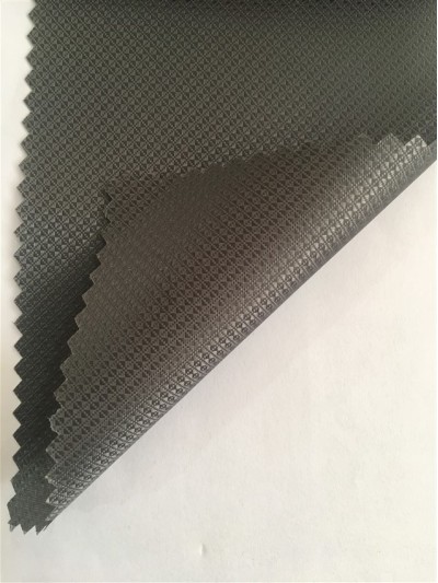 JS-CNYI-300D 鑽石紋 PU-7  尼龍面料  背囊/雨衣面料     防水 防油 圍裙布料 45度照